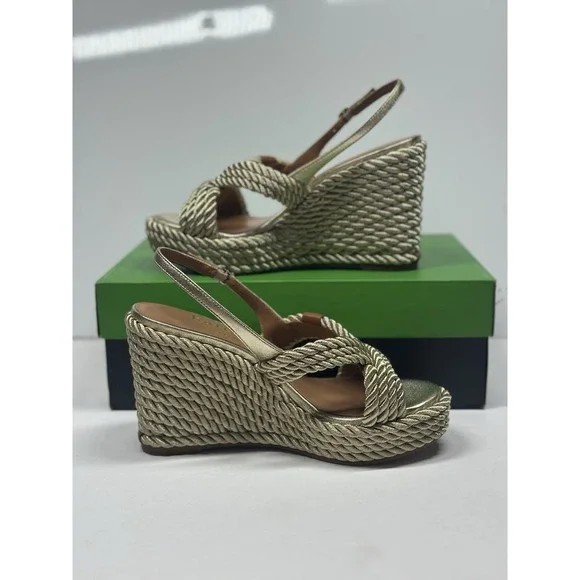 Kate Spade New York Women's Tahiti Slip on Slingback Sandals, Yellow Size 6B - Picture 2 of 14